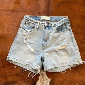 Abercrombie & Fitch High Rise Shorts